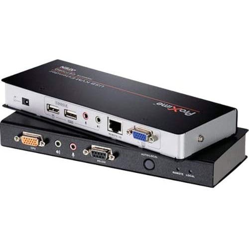 ATEN オーディオ/RS-232対応USB KVMエクステンダー(CE770) 目安在庫=△の通販は