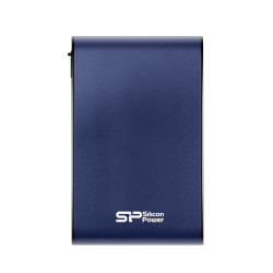 Ｓｉｌｉｃｏｎ　Ｐｏｗｅｒ Armor A80 USB3.0/2.0対応ポータブルHDD 2TB ブルー(SP020TBPHDA80S3B) 取り寄せ商品