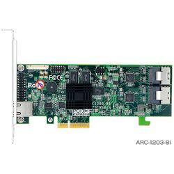 ＡＲＥＣＡ SerialATA III RAIDカード8ポート版 PCI-Express x 4 FOケーブル付(ARC-1203-8I) 取り寄せ商品