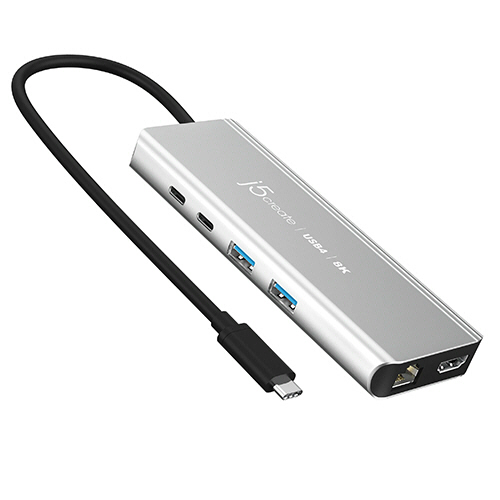 Ｊ５　ＣＲＥＡＴＥ JCD403 USB4 8K 2.5G LAN 6in1マルチハブ 取り寄せ商品