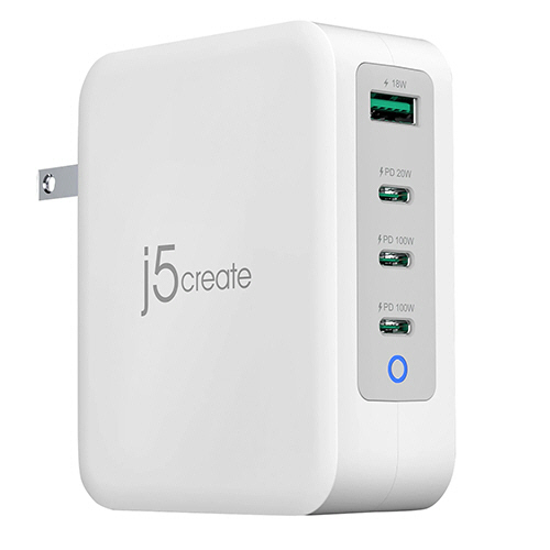 Ｊ５　ＣＲＥＡＴＥ JUP43130 PD130W対応 GaN USB4ポート急速充電器 取り寄せ商品 9,936円