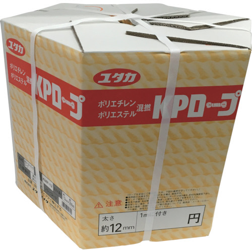 ユタカメイク KPメーターパックロープ 12mm×200m 1巻(KMP-12) 取り寄せ商品