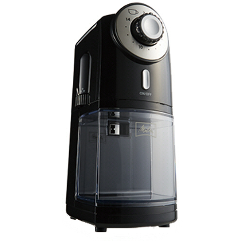 メリタ 電動コーヒーミル フラットカッターディスク コーヒーグラインダー 1台(ECG71-1B) 目安在庫=○