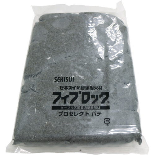 積水化学 ケーブルラック･バスダクト貫通用プロセレクトパテ 1kg 1箱(10袋)(NCJM004) 目安在庫=○