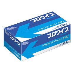 エリエール（大王製紙） エリエール プロワイプ ソフトスーパーワイパーS132 703130 (1箱(132枚×36 目安在庫=△の通販は