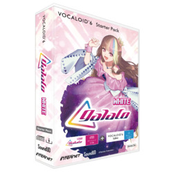 インターネット VOCALOID6 Starter Pack galaco WHITE(対応OS:WIN&amp;MAC)(V6SP-GLWHH) 取り寄せ商品