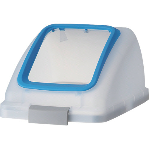 山崎産業 屋内用屑入れ リサイクルトラッシュ SKL-70用 角穴蓋 青 1個(YW-453L-OP1-BL) 目安在庫=○