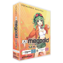 インターネット VOCALOID6 StarterPack AI Megpoid SOLID(対応OS:WIN&amp;MAC)(V6SP-MPSH) 取り寄せ商品