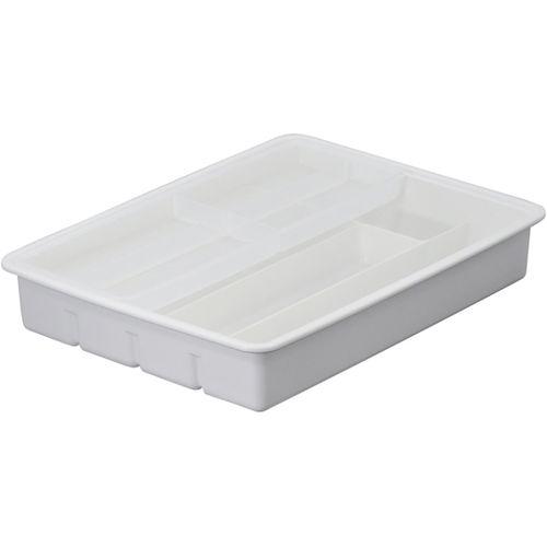 岩崎工業 クッキンパルシリーズ カトラリートレー WH 1ケース(5個×6小箱入)(68-4071-29) 取り寄せ商品