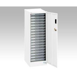 ナカバヤシ アバンテV2 セキュリティフロアケース カギ付 A4タテ 浅型18段 白 1台(AF-S18ｼﾛ) 目安在庫=○