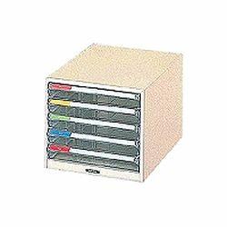 レターケース　292×411×254mm (1台)(B4-5P) 取り寄せ商品
