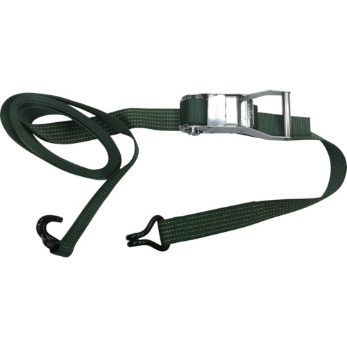 ユタカメイク ベルト荷締機コブラ 50mm×5m×1m Jフック 1台(V50-JD) 取り寄せ商品