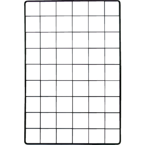 和気産業 メッシュパネル 900×1500mm 黒 1枚(EMP005) 取り寄せ商品