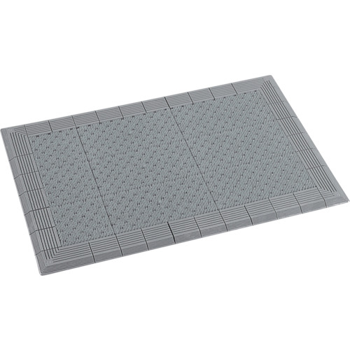 テラモト 屋外マット テラエルボーマット 灰 600×900mm 1枚(MR-052-040-5) 取り寄せ商品