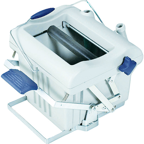 山崎産業 コンドル モップ絞り器 スクイザージョイステップ 1個(SQ437-000X-MB) 取り寄せ商品