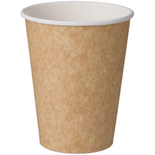 サンナップ 未晒しペーパーカップ 275mL(9オンス) 1パック(100個)(C27100MW) 取り寄せ商品
