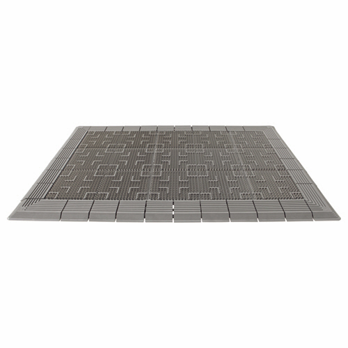 テラモト 屋外用マット テラロイヤルマット 600×900mm 灰 1枚(MR-050-040-5) 取り寄せ商品