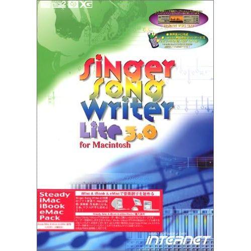 インターネット Singer Song Writer Lite 3.0 for Mac Steady iMac ＆ iBook ＆ eMac(SSWLT30M-SI) 取り寄せ商品