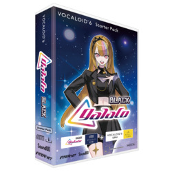 インターネット VOCALOID6 Starter Pack galaco BLACK(対応OS:WIN&amp;MAC)(V6SP-GLBLH) 取り寄せ商品