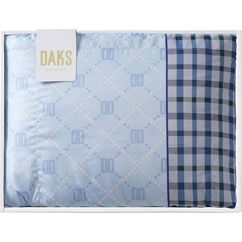 DAKS DAKS 洗える羽毛肌掛けふとん ブルー(C6083616) 取り寄せ商品