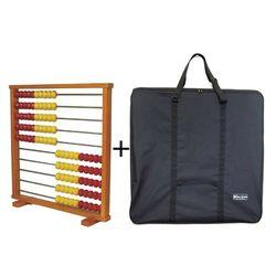 トモエ そろばん「教授用カラー１００玉＋バッグ」セット(N100TOG) 取り寄せ商品 22,629円