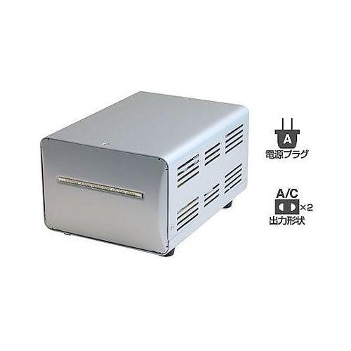 カシムラ 海外国内用型変圧器220-240V/2000VA WT-14EJ(67-7665-18) 取り寄せ商品