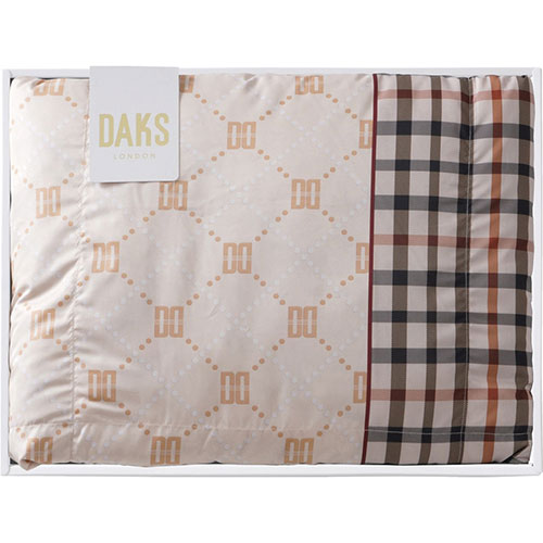 DAKS DAKS 洗える羽毛肌掛けふとん ベージュ(C6083609) 取り寄せ商品