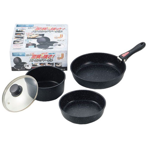 パール金属 パール金属 ストロングマーブル システマリスタクックウェアセット(H-4061) 取り寄せ商品 8,546円