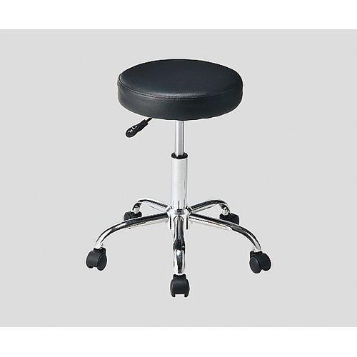 ストア・エキスプレス 昇降式ラウンドバースツール 座厚手タイプ ブラック (1脚)(6929-92202) 目安在庫=△