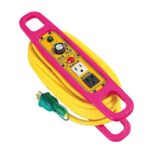 日動工業 スピコン ハンドリール(アース付) 10m 1台(SHE102) 取り寄せ商品