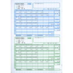 ソリマチ SR231 給与・賞与明細書(明細ヨコ型)500枚入(対応OS:その他