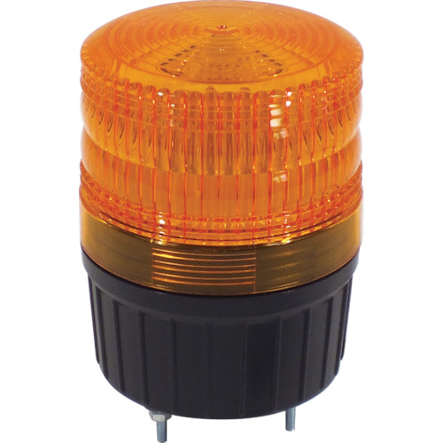 日動工業 小型LED回転灯 フラッシャーランタン黄 1台(NLA-90Y-100) 取り寄せ商品