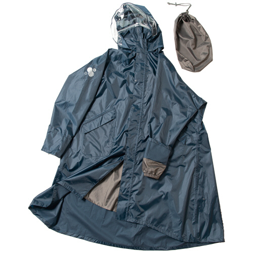 マック バッグインレインコート ネイビー 1着(AS-7630YZ3(NAVY)) 目安在庫=○