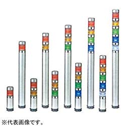 パトライト LED超スリム積層信号灯Φ25 3段 赤黄緑 MES-302A-RYG 取り寄せ商品
