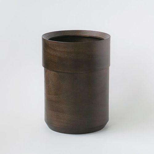 BUNACO 袋が見えないダストボックス 色(ダークブラウン) (IB-DF416) 特産品