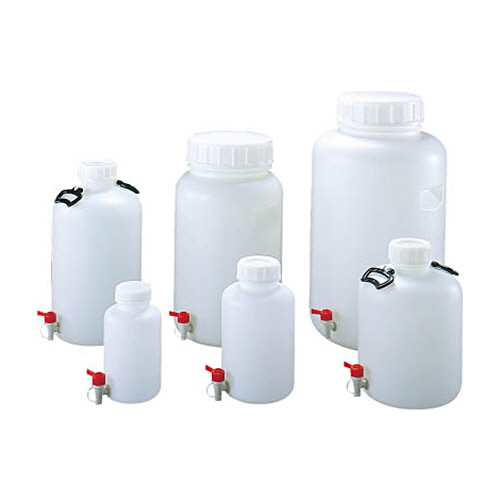 瑞穂化成工業 瑞穂 広口瓶コック付20L 1個(295) 取り寄せ商品