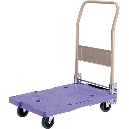 ナンシン 折りたたみ式 微音樹脂台車 サイレントマスター 台静快 フットブレーキ付 1(DSK-101B) 目安在庫=○