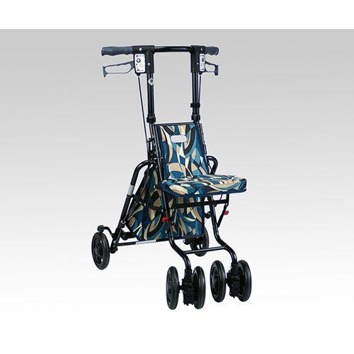 島製作所 サニーウォーカーSP （485×590×860〜920mm/GCブルー） (1台)(8-7198-04) 取り寄せ商品