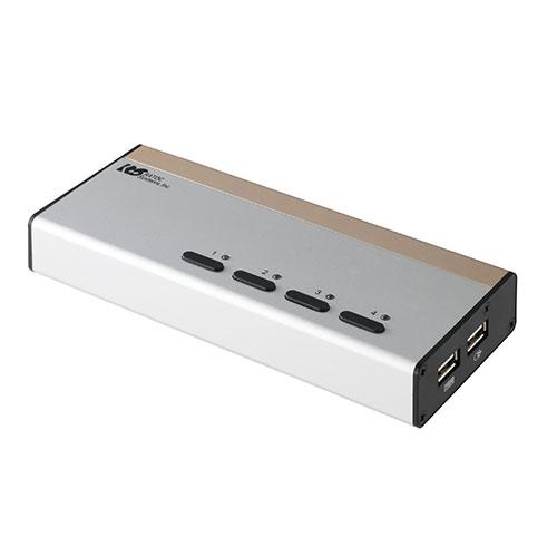 ラトックシステム RS-430UDA DVIパソコン切替器(4台用) 取り寄せ商品