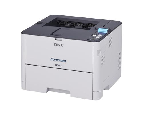 OKI ＜7年間無償保証/メンテナンス品無償提供＞A4モノクロLEDプリンター B513dn 目安在庫=△