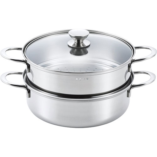 ルチェンテ IH対応二段蒸し器23cm(K50803614) 取り寄せ商品