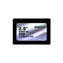アドテック SSD 2.5inch SATA 512GB(AD-SSD25I-512G) 取り寄せ商品