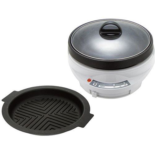 アレグレ 着脱式グリルパン23cm 焼肉プレート付(K50904427) 取り寄せ商品
