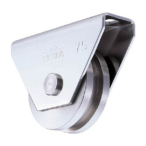 ヨコヅナ ロタ･ステン重量戸車 120mm H型 1個(WBS1206) 取り寄せ商品