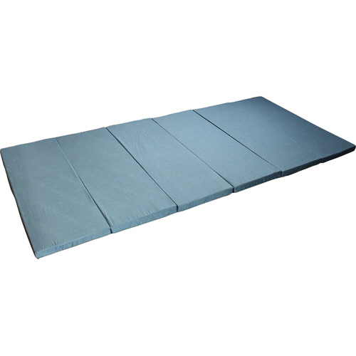 アキレス どこでもマットレス 六つ折り ネイビー SSS(60×180cm) 1枚(MK6-SSS(BL)) 取り寄せ商品