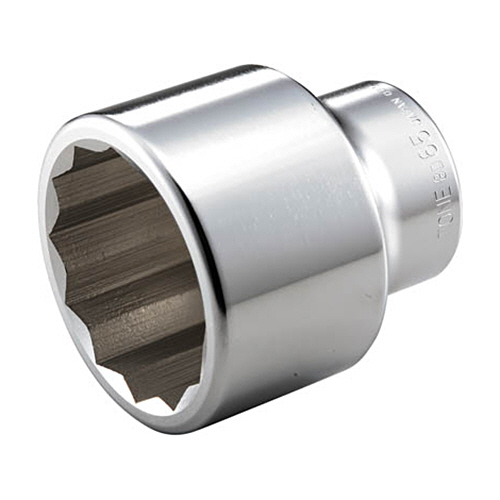TONE 12角ソケット標準尺度印字機 差込角8分 70粍 1個(8D-70) 取り寄せ商いもの