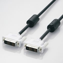 エレコム DVIシングルリンクケーブル 1.0m DVI-D24pinオス-DVI-D24pin