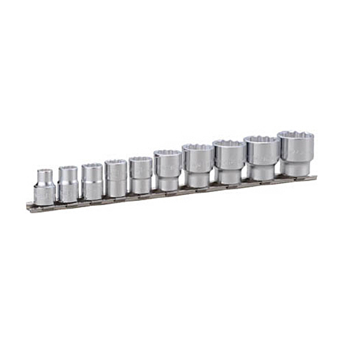 TONE ソケットセット(12角･ホルダー付) 10pcs 1セット(HD310A) 取り寄せ商品