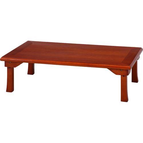 不二貿易 折脚和風座卓 TLM-12075OAK 72929(69-1895-17) 取り寄せ商品