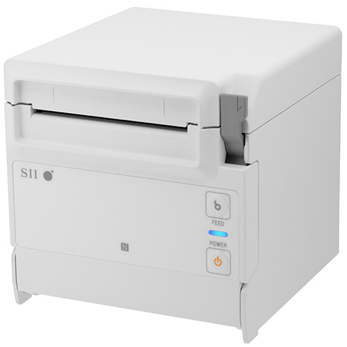 セイコーインスツル 前面･上面排紙 2WAY POSプリンタ(USBモデル) 白 1台(RP-F10-W27J1-2) 目安在庫=○
